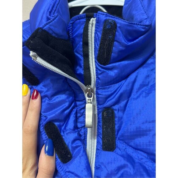NWOT Obermeyer 100% Goose Down Royal Blue Snow Ski Puffer Vest Women's 4US - Picture 14 of 15
